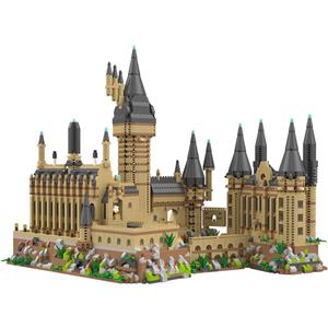 BDYDT Architecture Set Harry Castle Micro Building Blocks Set5400PCS - Architectural Model Toys Gifts for Kid and Adult