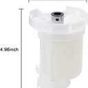 Rldym Fuel Filter 043-3000 23300-0A020 Compatible with Toyota Lexus Scion Avalon Camry Corolla Echo Highlander Matrix Solara, ES300 ES350 GS300 GS430 IS300 LS430 RX300 RX450h SC430, tC xB and More Car