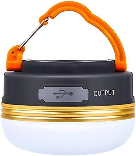 Censinda LED Camping Lantern, Rechargeable & Portable Tent Light, 300LM,3 Light Modes,1800mAh Power Bank,with Magnet Base,Electric Lantern Flashlight for Camping/Hiking/Fishing/Hurricane/Emergency Pack of 2