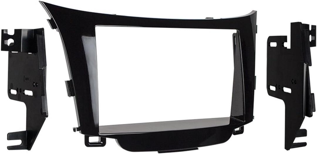 Metra 95-7357HG Double DIN Dash Kit for 2013- Hyundai Elantra GT (High Gloss Black)