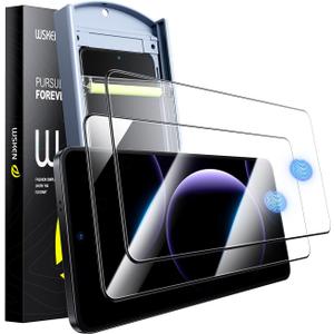 WSKEN for Samsung Galaxy S25 edge Screen Protector - [0.02s Fingerprint Unlock] [NO.1 Top 9H+ Tempered Glass] [Auto Dust Remove] [Zero Bubble] 8K HD 10X Shatterproof Case Friendly, 2 Pack