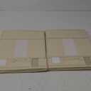 PARANTA Sheet Organizers and Storage of 4 Pack, Bed Sheet Organizer for Closet Storage, Foldable Bedding Organizing Containers for Blanket Duvet Cover flannel Sheets (Queen or King Size) Beige