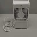 Portable Air Conditioners, SMLEGFT 90 Auto-Oscillating Evaporative Air Cooler with 3 Speeds & 2/4H Timer, 900ml Large Tank & 7 Color Light, Portable Ac Personal Air Conditioner for Bedroom Office