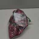 Winter Warm Dog Jacket for Small Medium Dogs Cat Cold Weather Coats with Harness Paded Dogs Fleece Vest Waterproof Windproof Dog Snow Jacket Pet Puppy Clothes (Wine red,S)