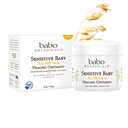 Babo Botanicals 70+% Organic Sensitive Baby All Natural Healing Ointment with Medical Grade Colloidal Oatmeal, Unscented 4 Ounce