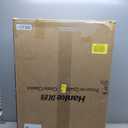 Hanke Expandable 28 Inch Luggage with Spinner Wheels Top Opening Travel Luggage Hard Shell Rolling Suitcases Large Lightweight Checked Luggage with Cup Holder(Smoke White)