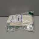 Chyhomenyc Cream Valance for Windows, Light Filtering Faux Linen Textured Small Kitchen Window Curtain, Rod Pocket Short Valance for Bathroom Laundry Basement, 60Wx14L inch, 1 Piece