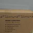 QIANF Pre-lit Artificial Christmas Trees with Multi-Color Lights, Timer, 30 Inch Battery Operated Lighted Porch Christmas Trees Outdoor Holiday Decorations for Entrance Pathway Front Door Yard