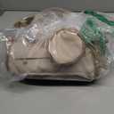 KeaBabies Diaper Bag Backpack - Multifunctional Travel Diaper Back Packs, Maternity Baby Changing Bags, Compact 12L Capacity, PU Leather, Waterproof, Unisex, Nappy Changing Pad (Latte)