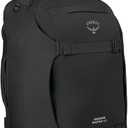 Osprey Sojourn Shuttle 30"/100L Wheeled Duffel Luggage  Rugged, High-Capacity Travel Bag with Oversized Wheels and Reinforced Frame  Built for Long-Haul Travel and Gear Protection, Black