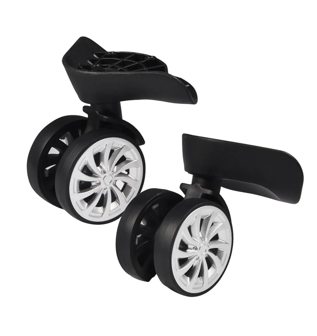 Luggage Suitcase Wheels,Swivel Wheel Replacement Luggage Travel Suitcase Wheels Plastic Bearings Repair Set for Luggage Kits Pack of 2, 3.5x2.75x2.2in