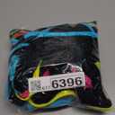 Blooming Jelly Womens Tummy Control Tankini Swimsuits Color Block Bathing Suit V Neck Two Piece Swimwear with Shorts (Large, Black)