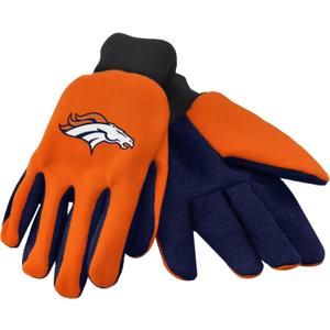 FOCO NFL Colored Palm Utility Work Gloves (One Size (Pack of 1))