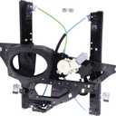 NewYall Front Left Power Window Regulator 8-Pin Motor with Anti-Pinch & Auto up and Down Functions for Ford Expedition 2007-2017, Lincoln Navigator 2007-2017