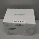 SUNLU 4KG PLA+2.0 3D Printer Filament Refill, High Toughness PLA+ Filament Bundle, No Spool 3D Filaments Refill 1.75mm for Reusable Spools Compatible with Bambu Lab 3D Printers, 1KG/Roll, Grey*4