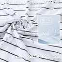 M MAELREG Mens Striped Golf Shirts Short Sleeve Silk-Like Touch Water-Resistant Breathable Soft Collared Polo Shirts for Men (3X-Large)