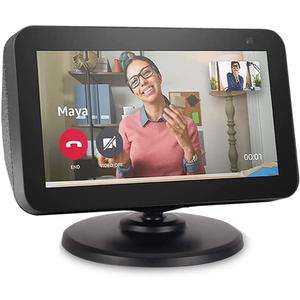 AutoSonic Stand for Amazon Echo Show 5 (1st Gen and 2nd Gen) | Adjustable Design to Improve Viewing Angle | Magnetic,Swivel and Tilt Accessory for Alexa Smart Display | Black