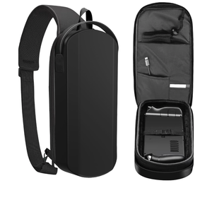 Carrying Case for Steam Deck and Steam Deck OLED Console & Accessories, Shockproof Hard Shell Protective Crossbody Shoulder Chest Bag Pockets for Travel and Home (B)