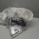 Black Rechargeable Battery Operated Wall Sconces Set of 2 with Remote, Wireless Dimmable Battery Powered LED Wall Lights, Cordless Wall Lighting Lamp Fixture for Bedroom Living Room