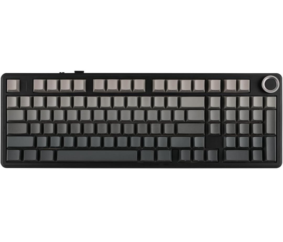 Aula F99 PRO 96% Mechanical Gaming Keyboard, 
1800 Layout Gasket-Mounted Triple-Mode Mechanical Keyboard with Knob