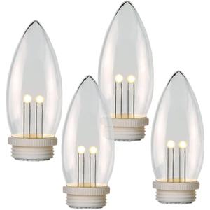 Celestial Lights Replacement Bulbs Multi Pack Twinkle for use in All Window Candles 3xAA or 4xAA Models