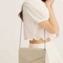 GM LIKKIE Clutch Purse for Women, Evening Envelope Clutch Bag, Crossbody Foldover PU Leather Shoulder Handbag
