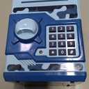 Piggy Bank for Boys Girls, 4 5 6 7 8 9 10 Year Old Girl Boy Birthday Gift Ideas, Electronic Password Money Saving Box ATM, Great Gift Safe Bank Toys for Kids (Camouflage Blue)
