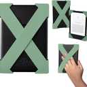 Strapsicle Hand Strap for Kindle Accessories Comfy Silicone Grip Alternative to Case or Cover Fits Paperwhite 11th/12th Gen, Signature Edition, Colorsoft, Kobo, & 67 Inch E-Readers - Large Sage Green