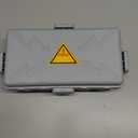 Hrensaw Medium Outdoor Electrical Box(10.6x5.5x4.5inch), Weatherproof Connection Box w/ 6 Cable Entry, IP54 Waterproof Extension Cord Cover Protect Power Strip, Timer, Plug, Holiday Lights, Grey