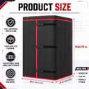 Refrigerator Moving Blanket for French Door and Side-by-Side Models
70 x 38 x 34 in Large Refrigerator Cover, 3 Hook and Loop Strap, Refrigerator Surface Protection in Moving Storage Transport