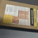 UNISHADES Blackout Cordless Bamboo Roman Shades 37 3/4×64 in Penang Teak