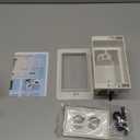 DVFR1W-1 Recessed Outlet Box, Recessed Electrical Box for Wall Mount TV, Outlet Mounting Box for New Construction & Retrofit Projects, Wall Outlet Box with Duplex & Decorator Style Covers,1-Gang