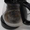 Amazon Basics Coffee Makers, 5-Cup Coffee Machines with Reusable Filter, Coffee Pots, Black & Stainless Steel