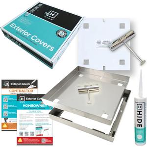 HIDE Luxury Access Cover for Pool (10" Cover - 0.8" Inlay Depth)