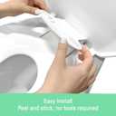 Ingenuity: ity by Ingenuity Flip & Sit Potty Seat 2pk (White) Easy to Set Up & Remove Potty Training Seat That Attaches to Adult Toilet Seat