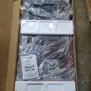 Walking Pad, Under Desk Treadmill with Incline for Home Office 2.5HP Portable Walking Treadmill with 265 Lbs Weight Capacity Walking Machine, Remote Control, LED Display (Black Orange)