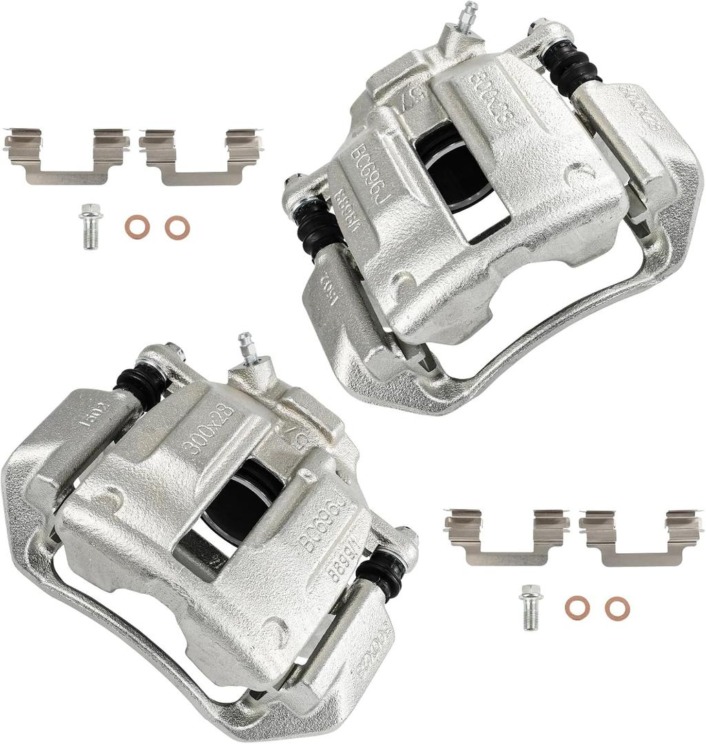 cciyu Front Left & Right Disc Brake Calipers Assembly 19B3124 19B3125