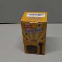 Reusable Vertuo Pod Refill Kit for Nespresso: Reusable Vertuo Capsule for Nespresso/Coffee Pods Vertuoline with 100 Aluminum Foil Lids for Any Size of Vertuo Plus Espresso Pod- Wood Grain Holder