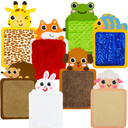 Sensory Zoo Buddies: 8-Pack Large Sensory Mats for Autistic Children | Sensory Toys for Kids with Autism | Sensory Toys for Autistic Children | Toys for Autistic Kids Ages 3-5