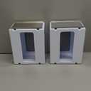 Nurse & Nourish 2 Pack Breast Milk Storage Tower - Convenient Storage for Milk Freezer Bags - Efficiently Store in Freezer Organizer Tower Breast Storing Containers for Up to 120oz