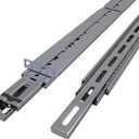 Rackmount Sliding Rails - Kit for 2U-8U Chassis (Adjustable 26" to 40" Depth) 2 or 4 Post Mount Sliders for Server Case (Compatible with Any Standard Rack, Cabinet, Computer Enclosure) Tupavco TP1822