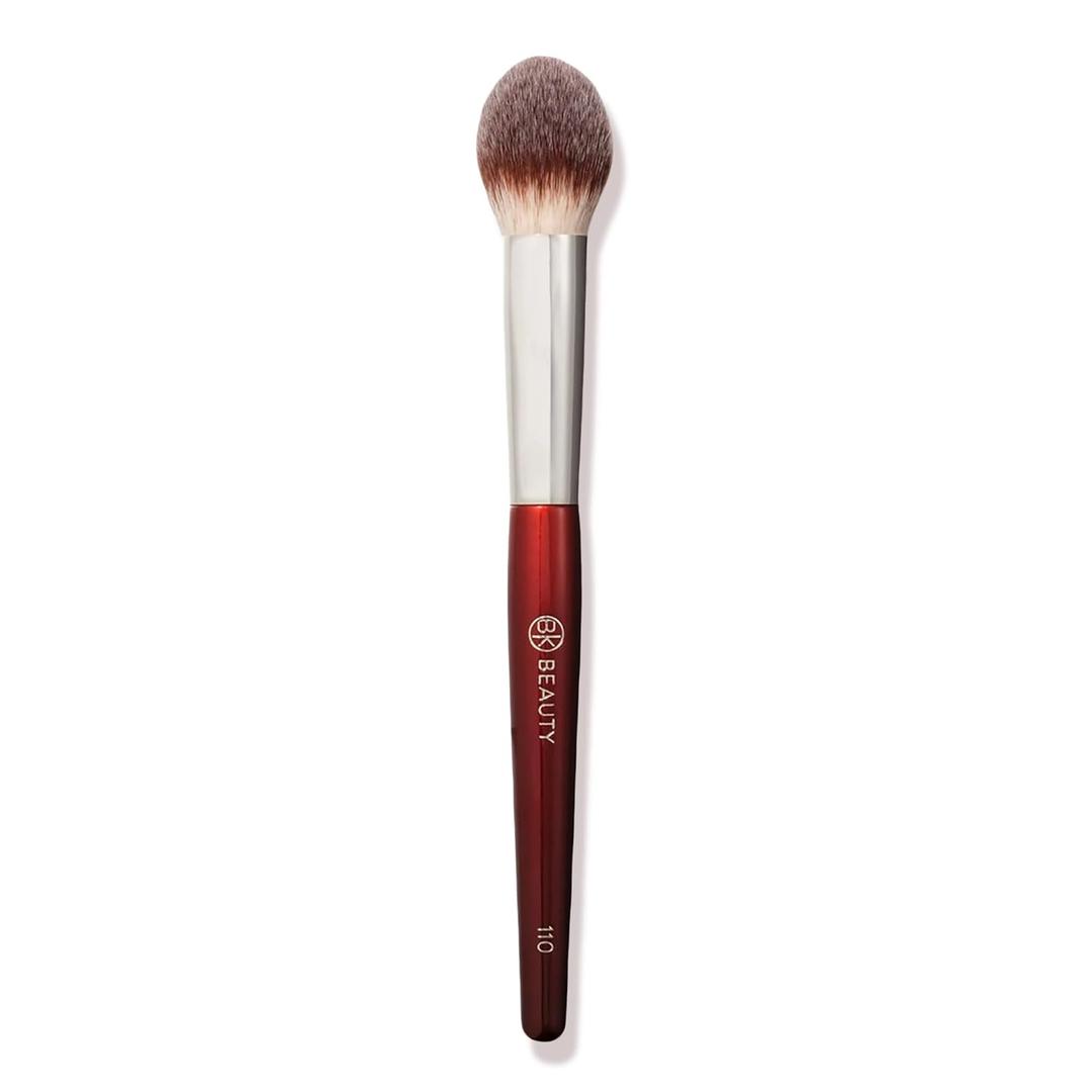 BK BEAUTY 110 LARGE CONCEALER BRUSH  Dense Tapered Under-Eye Concealer Brush for Quick Blending, Full Coverage Finish, No Product Absorption