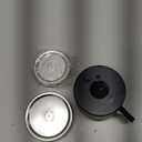 Upgraded 3-in-1 Electric Mason Jar Vacuum Sealer Kit for Jars, Bags, Food Savers & Containers | Auto-Stop Jar Sealer with 4-Hours Battery Life & One-Handed Operation for Dry Foods, Jams & Leftovers (Black)