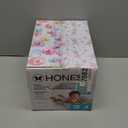The Honest Company Comfort Dry Diapers, Hypoallergenic, FragranceFree, Sensitive Skin, Rose Blossom + Tutu Cute, Club Box Size 2 (12–18 lbs), 72 Count