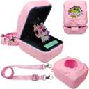 Silicone Cover Case for Bitzee Magicals Interactive Toy Digital Pet and Case, Protective Skin Sleeve for Bitzee Magicals Virtual Electronic Pets Accessories (Pink)