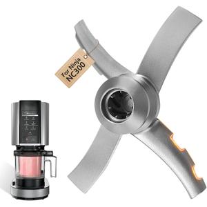 Replacement Paddle Blade for Ninja Creami NC300 Series Ice Cream Makers, Paddle Blade Replacement Compatible with Ninja NC299AMZ NC300 NC301 CN305A, Replacement for Ninja Creami Blade