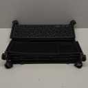 Under Bed Storage Containers with Wheels, Under Bed Shoe Storage Organizer Drawer, Tool-free Assembly Metal Storage Containers for Bedroom Clothes Shoes Blankets -(2 Pack(15.723.6"), Black)