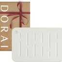 Dorai Home Bath Stone Mat 23.6"x15.4"  Luxury Diatomite Stone Mat, Quick-Dry, Non-Slip, Rain Sandstone