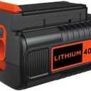 BLACK+DECKER 40V MAX Battery, Lithium Ion, 2.5-Ah (LBX2540)