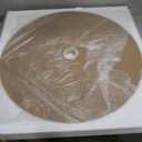 24.4 inch Decorative Ceiling Medallion for light fixtures, Silver and Gold Finish